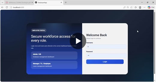 #angular #dotnet #webdevelopment #employeeportal #startupsolutions #rbac #fullstackdeveloper | Ajithkumar Murugesan