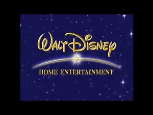 Walt Disney Home Entertainment logo 2001 Double Pitched
