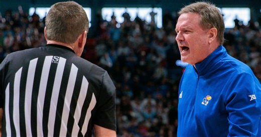 Bill Self calls out ref's decision to eject him during Arizona State game