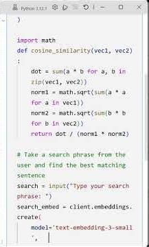 Semantic Search with OpenAI Embeddings Explained Simply