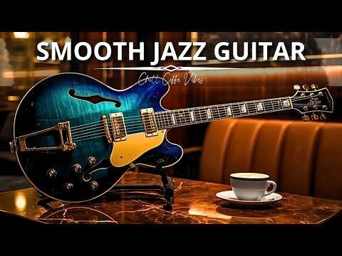 Smooth Jazz Guitar Music - Cool Cafe Vibes • Relaxing Guitar Music for Cafe, Study & Work