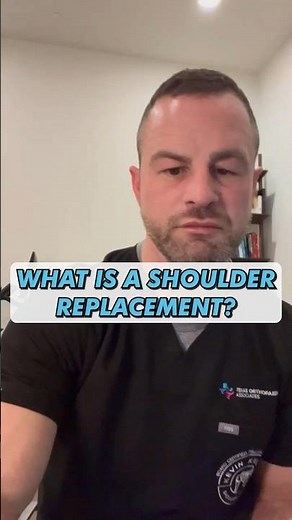 What Is A Shoulder Replacement? #shoulderinjury #shouldersurgeon