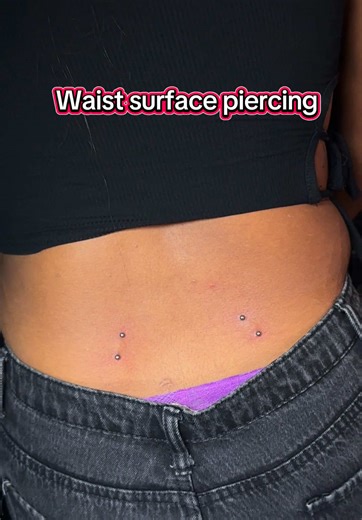 Surface piercings neatly done at BSM❤️ #surfacepiercing #dermalpiercinginlagos #sternumpiercing #bodypiercings #bodysecretsmall