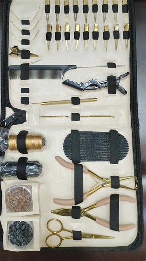Professional Hair Extensions Tools Kit 💇‍♀️ Level up your extension game! 💕 Our Hair Extensions Tools Kit has everything you need for professional salon results – easy, precise & durable. #NextDoorBeauty #HairExtensions #SalonTools #HairCare #ForYou