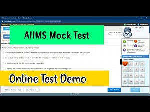AIIMS bsc nursing mock test | AIIMS online test Demo