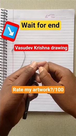 wait for end #Krishna🥰 ji face hard drawing my network