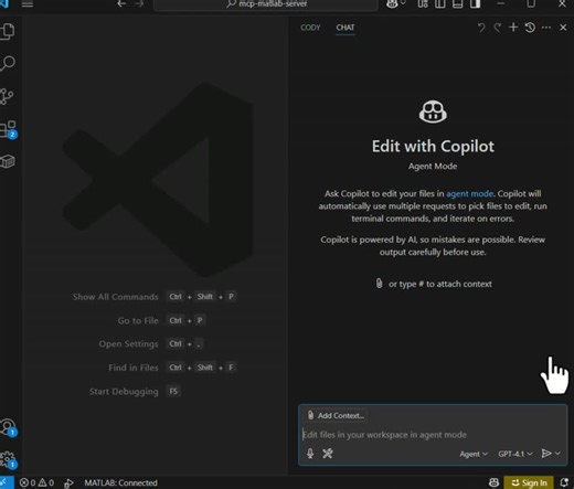 #matlab #mcp #githubcopilot | Angel Gonzalez Llacer