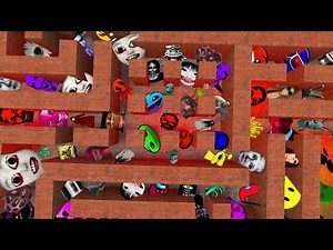 I Got Trapped With 100+ Deadly Nextbots! (GMod Funny Moments) 😂 #gmod #garrysmod