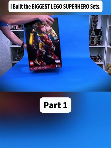 Building the Largest LEGO Superhero Sets - Part 1