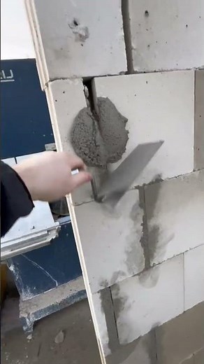 Lightweight Block Wall Installation – Interior Partition Masonry Process