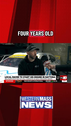 Local Nascar driver Glen Reen is making Western Mass proud by taking his dream to Daytona. You can catch Glen competing in the Arca Menards in Daytona on February 14th at 12pm on FOX6 | Western Mass News