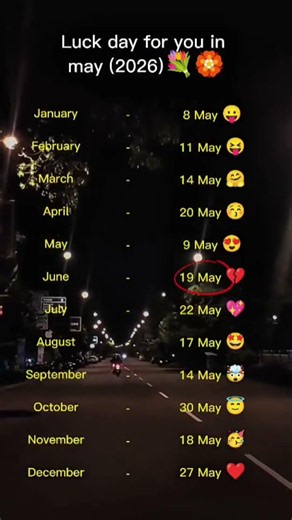 Luck day for you in may {2026}💐🏵️#shorts