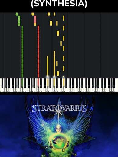 Stratovarius - Black Diamond Sinthesia Tutorial