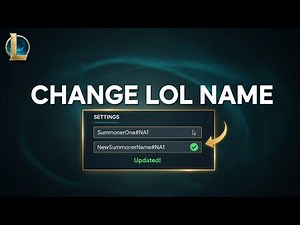 How to Change Your League of Legends Name – Step by Step!