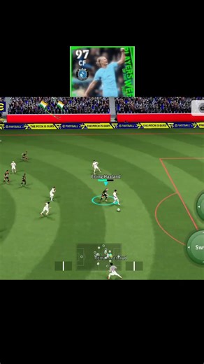 Erling Haaland 🔥🥶☠️ #efootball #efootball2025 #pes #pesmobile #shorts#viralshorts