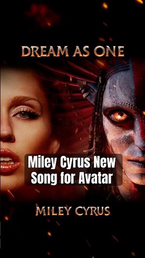 Miley Cyrus’ NEW Song for Avatar Will Give You Chills 🔥 | Dream As One #shorts #mileycyrus