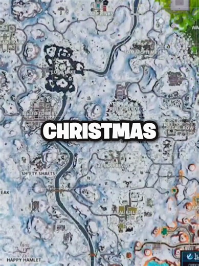 Fortnite OG Season 7 Map is now fully covered in snow for a day! You can now claim the free Winterfest Cabin Glacial Dummy skin 🌨🧊 #fyp #fortnite #fortnitenews #fortnitewinterfest #fortniteog