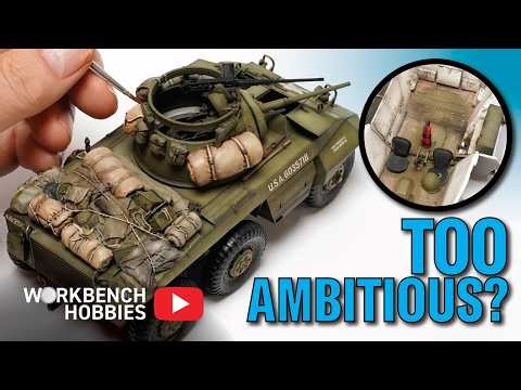 Tamiya M8 Greyhound | Time vs Ambition