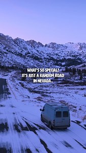 A postcard from Nevada’s Ruby Mountains 📍Lamoille Canyon Scenic Byway - aka Nevada’s “secret Yosemite.” SAVE this for your Nevada road trip so you don’t forget the spot. Quick canyon facts: • It’s a ~12-mile paved scenic byway that climbs deep into the Rubies • The whole canyon was carved by massive glaciers → classic U-shaped valley vibes • The road tops out around 8,800 ft (usually open May-Oct, but it was still open today on January 3 when I visited) • There are lots of great hiking opportun