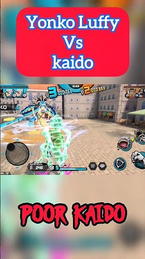 Luffy vs Kaido full fight🔪 | One Piece Bounty Rush | OPBR