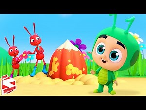 The Ants and The Grasshopper Story | Kids Cartoon Stories | Nursery Rhymes & Baby Songs - Kids Tv