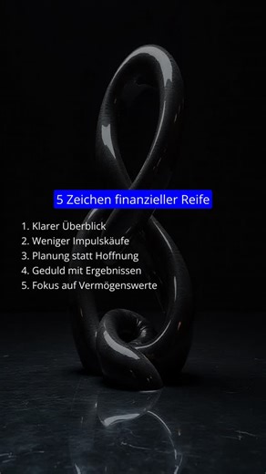 Gregor R. Läderach on Instagram: "🌱 Finanzielle Reife ist leise. 💡 Sie zeigt sich nicht im Konsum, sondern in Entscheidungen. 📉 Weniger Impuls, mehr Planung. 🏛️ Weniger Status, mehr Substanz. 💾 Speichere, wenn du erwachsen mit Geld umgehst. ➡️ Folge für finanzielle Stabilität. #Finanzen #Wachstum #Mindset #FinanzielleReife #Geld"