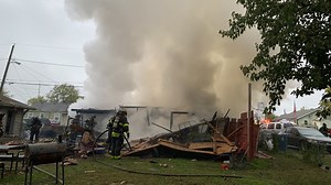 Video shows west side house explosion caused by fire pit built over gas line