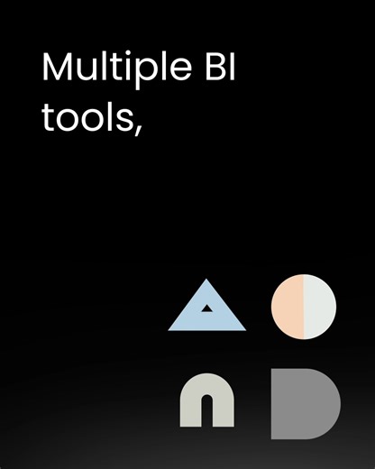 Multiple BI tools, conflicting answers? With Kyvos, get consistent metrics, definitions and logic across all BI tools — no local tweaks, no extracts. Book a demo to learn how: https://bit.ly/49yD8C5 #SemanticLayer #Kyvos #AI #Analytics | Kyvos Insights