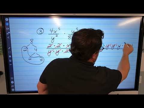 Algebra II Rational Monomial Multiplication Day 1 (3/27/26)
