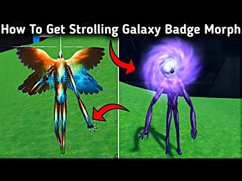 How To Get Strolling Galaxy Badge Morph In Tiny Universe Roleplay - New Update Roaming Universe