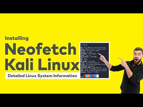 How to Install Neofetch on Kali Linux 2021.3 | Neofetch Command Line System Information Tool