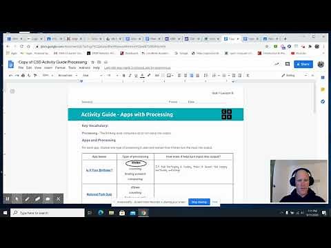 Unit 1 Lesson 6 - Processing