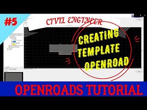 Creating templates in OpenRoads | Templates library | How to save templates in OpenRoads designer