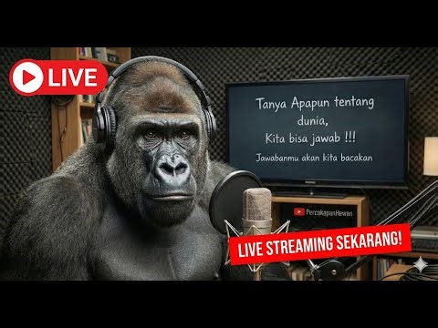 🔴 Uji Otak AI: Bisakah Gorilla Ini Menjawab Pertanyaan Sulit?