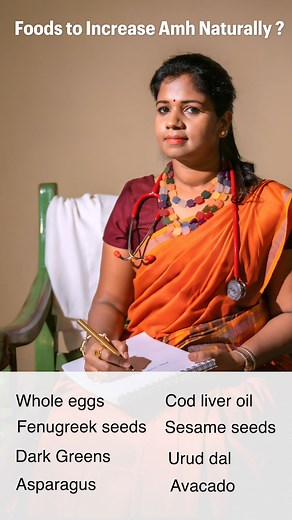 7.9K views · 120 reactions | Food To Increase AMH Level Naturally ! #women #healthtips #tips #pregnancytips #eggquality #siddha | Behindstone Doctors | Facebook