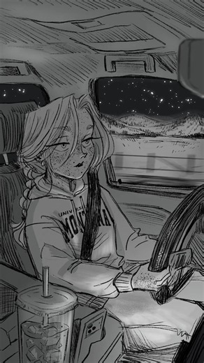Just casually forgetting your vampire cowboy at the gas station - nbd 😂 Heard this sound and immediately thought of Dot - cause she would totally do something like this. Girlypop loves to think she’s the most organized person in the world, but mistakes happen! lol Jesse is extremely patient tho ofc I know I’ve been super inconsistent about posts & other deadlines lately, and hopefully I can give yall an update real soon, just going through a big (exciting) transitional time for my art and what’