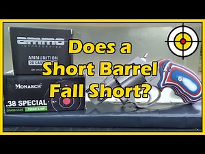 Does A Short Barrel Equal Poor Performance? .38 Special 158 vs 125 Grain Ballistic Gel Test!