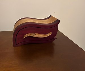 Bandsaw Box, Jewelry Box, Keepsake Box - Etsy Canada