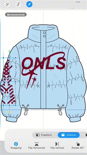 How to Make Clothing Mockups (Easy) #shorts