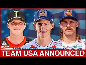 Team USA Announced for 2024 Motocross of Nations