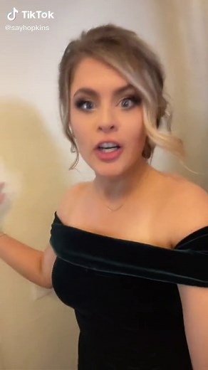Sara Hopkins on TikTok
