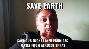 Please minimise uses of Aerosol Spray in shaving and various...