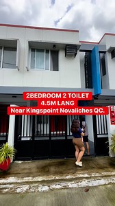 306K views · 1.7K reactions | 4.5M House and Lot in Novaliches near Kingspoint Subdivision | READY FOR OCCUPANCY ⚠️LIMITED SLOTS⚠️ | Rent to Own House Factory | Facebook