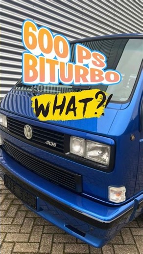 600 PS T3 – R36 biturbo | VW Bus Multivan