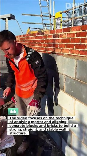 Brick and Block Wall Construction Technique – Strong and Precise Masonry Work