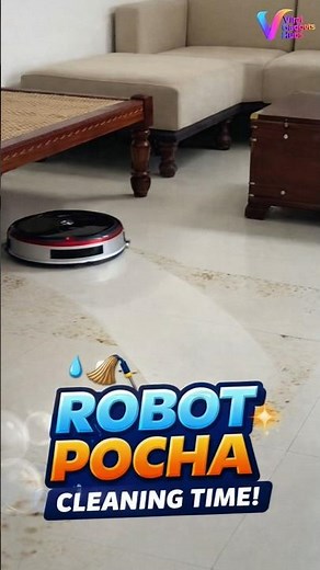 Robot Pocha Machine | Smart Floor Cleaning Gadget #Shorts #gadgets #ai