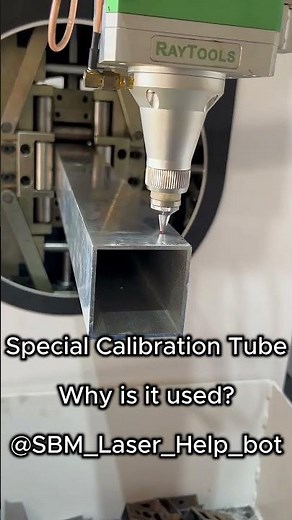Chuck Calibration on Tube Laser | Special Measuring Tube Explained #tubelaser #lasermachine