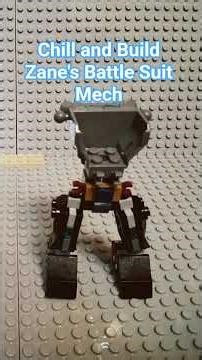 Chill and build Zane's Batyle suit mech #lego #legoninjago #ninjago