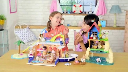 Calico Critters Seaside Cruiser House Boat TV Spot, 'Disney Junior'