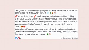 Pyramid scheme disguised as holiday gift exchange makes return to social media